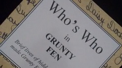 Who’s Who in Grunty Fen